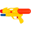 Gelbe und orangefarbene Wasserpistole