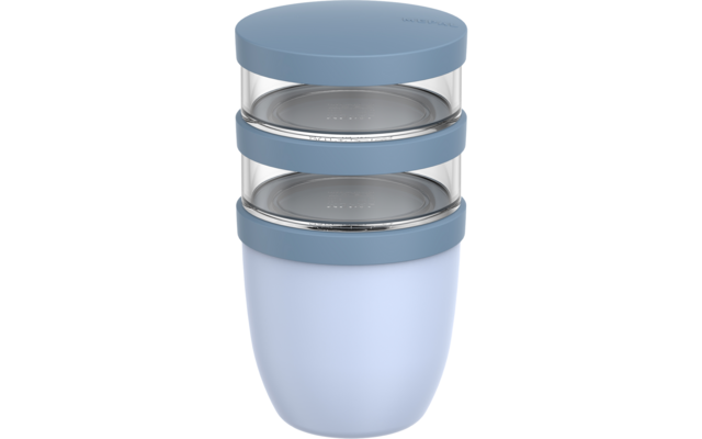 Product image Mepal Ellipse Lunchpot 3-teilig mit drei getrennten F&auml;chern und auslaufsicher 500 ml und 2x 200 ml 1