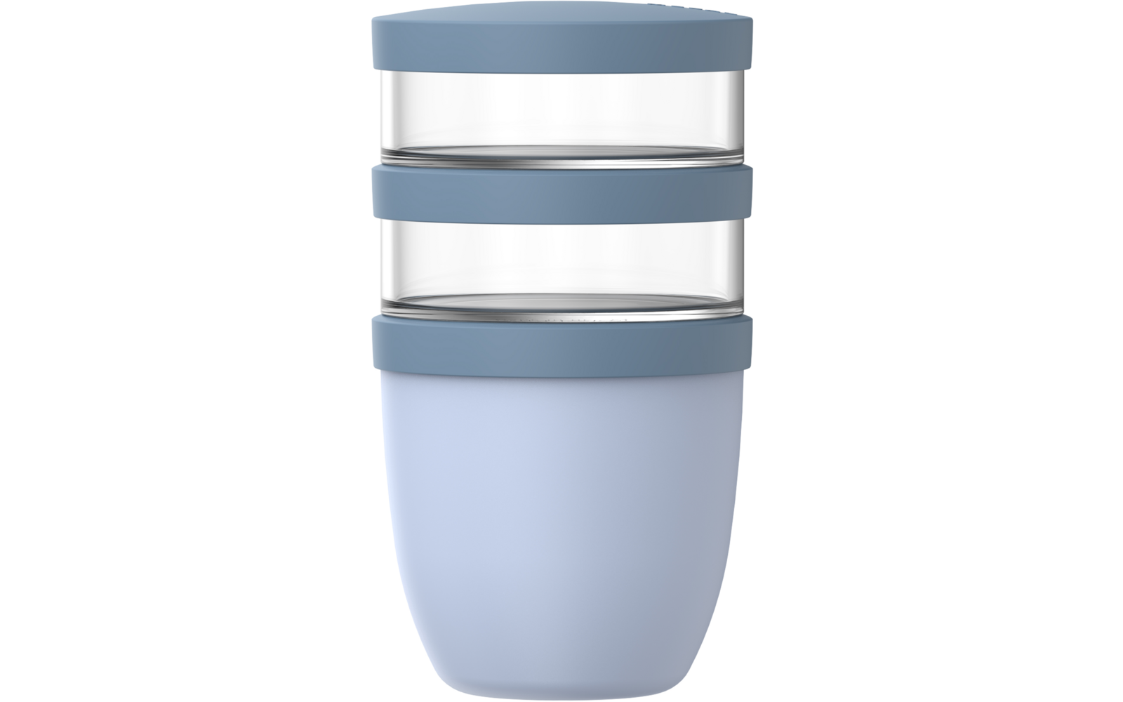 Produktbild Mepal Ellipse Lunchpot 3-teilig mit drei getrennten F&auml;chern und auslaufsicher 500 ml und 2x 200 ml 1