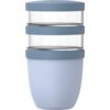 Kleine productafbeelding Mepal Ellipse Lunchpot 3-delig met drie aparte compartimenten en lekvrije 500 ml en 2x 200 ml 1