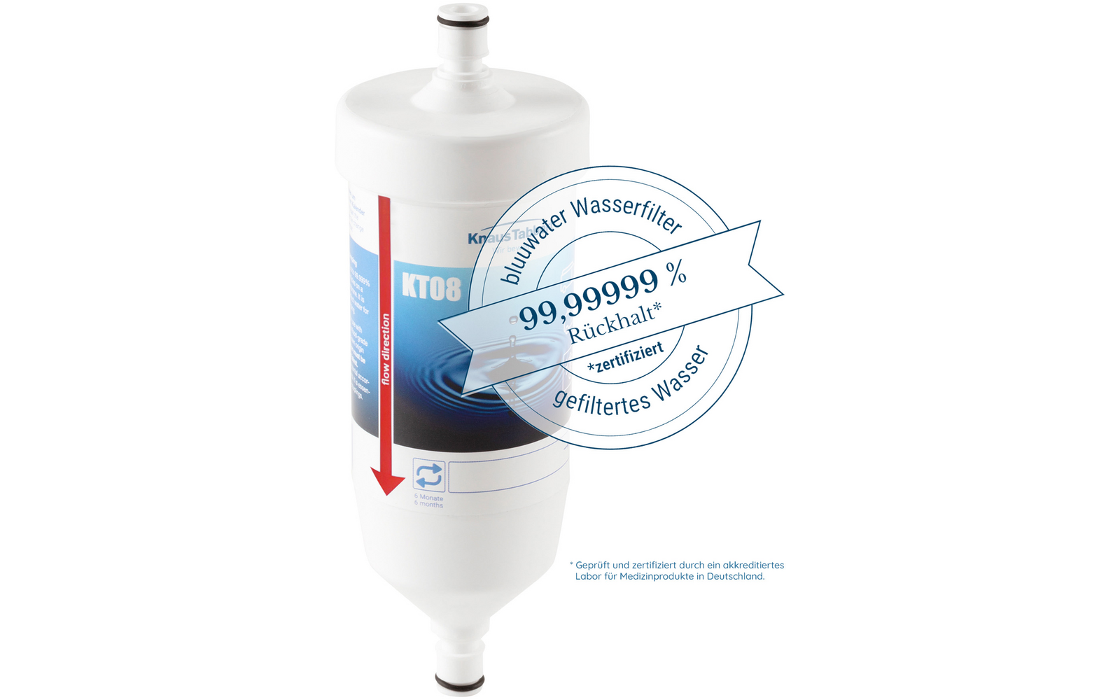 Produktbild Bluuwater KT08 Wasserfilter Trinkwasser 6.000 Liter 1