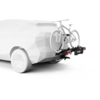 Kleines Produktbild Thule OutPace Fahrradtr&auml;ger f&uuml;r Anh&auml;ngerkupplung schwarz 1