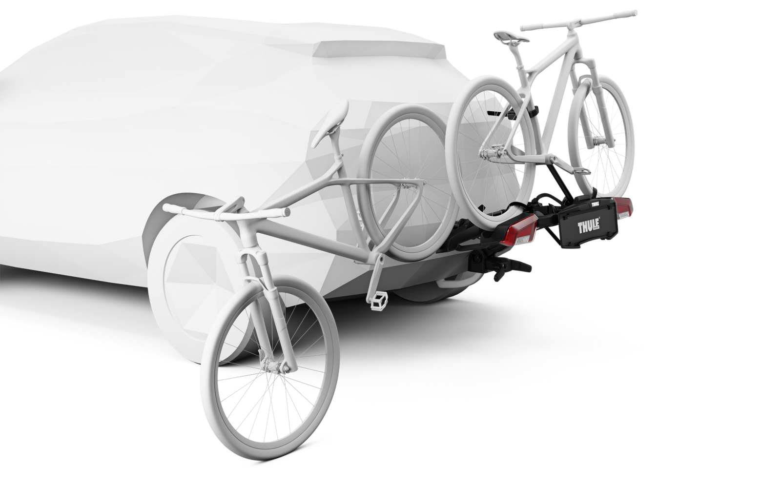 Produktbild Thule OutPace Fahrradtr&auml;ger f&uuml;r Anh&auml;ngerkupplung schwarz 1