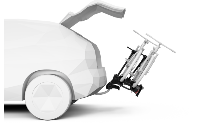 Produktbild Thule OutPace Fahrradtr&auml;ger f&uuml;r Anh&auml;ngerkupplung schwarz 1