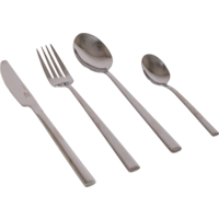 Bo-Camp cutlery set 4 persons, stainless steel