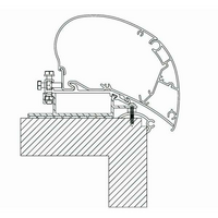 Thule Roof Top Markisenadapter universal