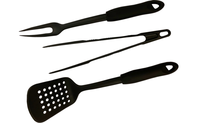 Cadac grill set spatula tongs fork