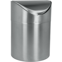 Metaltex roestvrijstalen tafelafvalemmer 1,5 liter