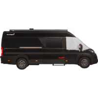 Hindermann thermal window mats top part LUX-2 with bar Hymer B-Class SL from 2018, No. 7342-2410