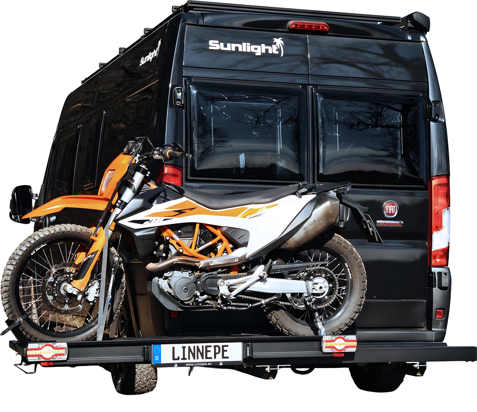 Linnepe Scooter Rack Porte-charge Linnepe SlidePort Black Edition capacité de charge 1 ...