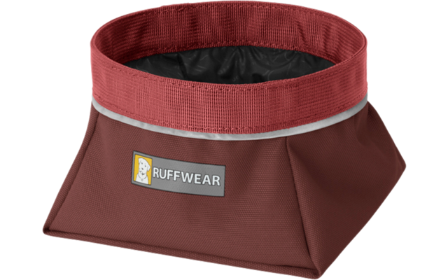 Ruffwear Quencher Dog Bowl On The Go Fired Brick L