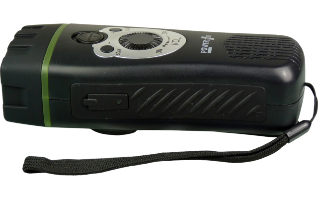 PowerPlus Wolf Dynamo USB LED lampe de poche et radio 3,6 V 80 mAh