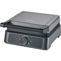 Severin WA 2125 Br&uuml;sseler Waffeleisen 1600 W schwarz 