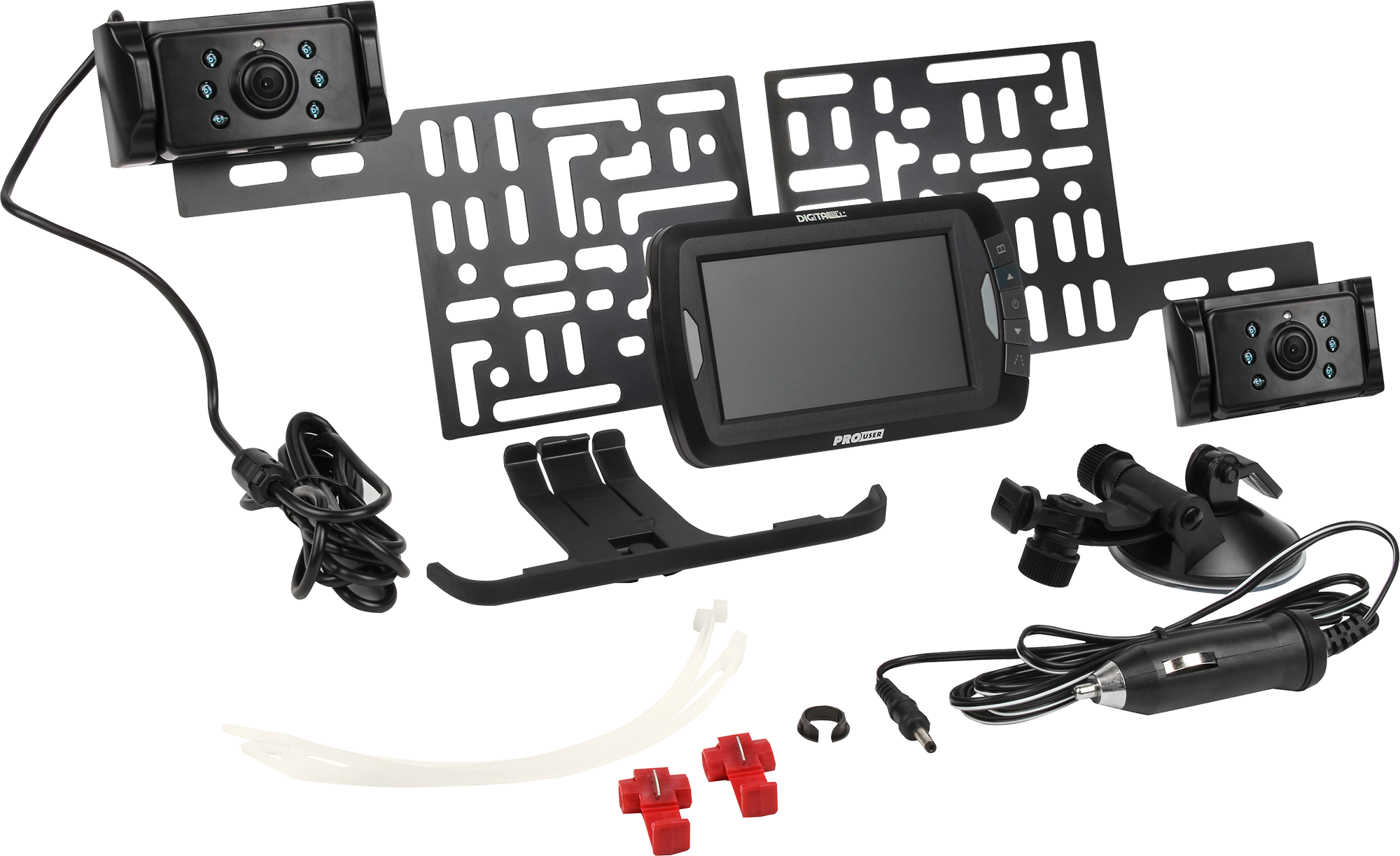 Caméra de recul sans fil pour camping-car, camion, remorque, camping-car, 3 caméras de vue Caméra de recul sans fil pour camping-car, camion, remorque, camping-car, 3 caméras de vue