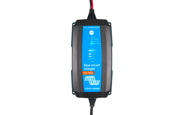 Produktbild Victron Blue Smart IP65 Batterieladeger&auml;t Bluetooth 1 Ausgang CEE 7/17 Stecker 12 V + DC Connector 1