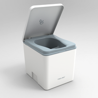 Urine-Diverting Toilet White Trelino Evo M