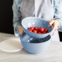 Scolapasta Koziol Palsby M 2 litri nature blu