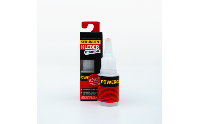 Product afbeelding HG Power Glue superlijm set 2-delig dik en vloeibaar 20 g per stuk 1