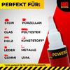 Kleine productafbeelding HG Power Glue superlijm set 2-delig dik en vloeibaar 20 g per stuk 1