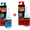 Immagine piccola del prodotto HG Power Glue set di supercolla 2 pezzi spessi e liquidi da 20 g ciascuno 1