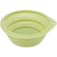Jollypaw Silicone Travel Bowl, 0.5 L, Green
