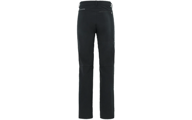 Schwarze Hose mit geradem Schnitt und Taschen