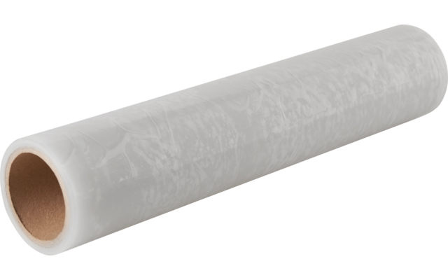 Rolle mit transparenter Frischhaltefolie