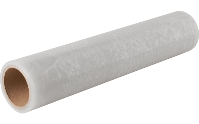 Rolle mit transparenter Frischhaltefolie