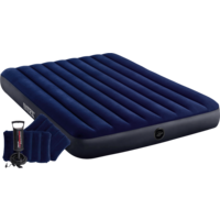 Intex doppel Luftbett Standard Classic Downy Queen Set 3 teilig 203 x 152 x 25 cm