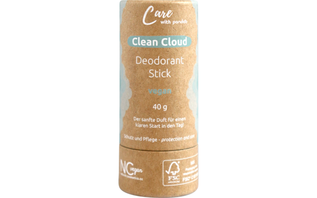 Pandoo Clean Cloud déodorant stick végétalien 40 g