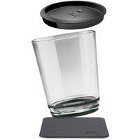 Silwy Magnet-Trinkbecher Triple - Pearl Grey (250 ml)