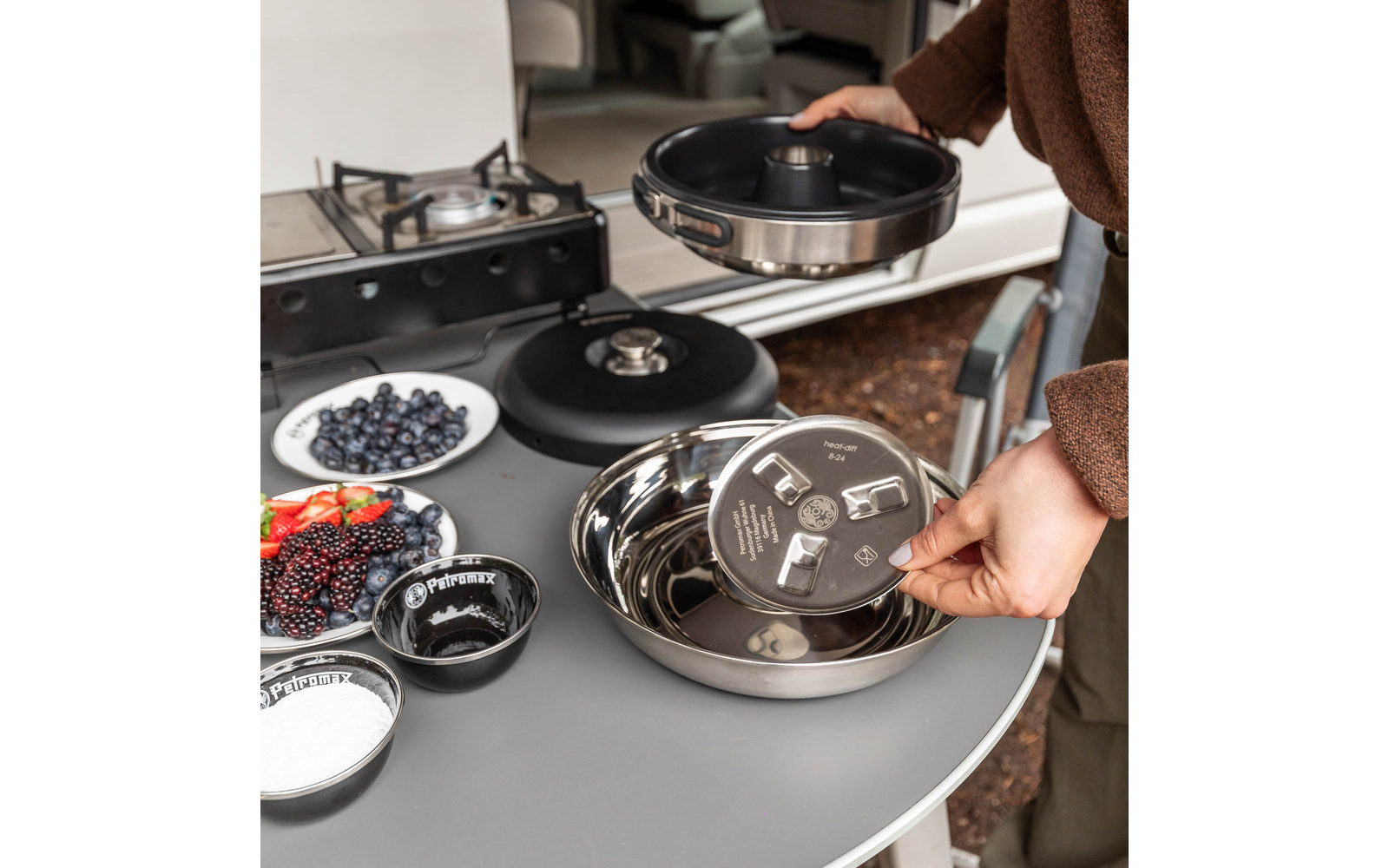 Produktbild Petromax Hitzeverteiler Petromax Camp-Oven und Dimego-Oven  1