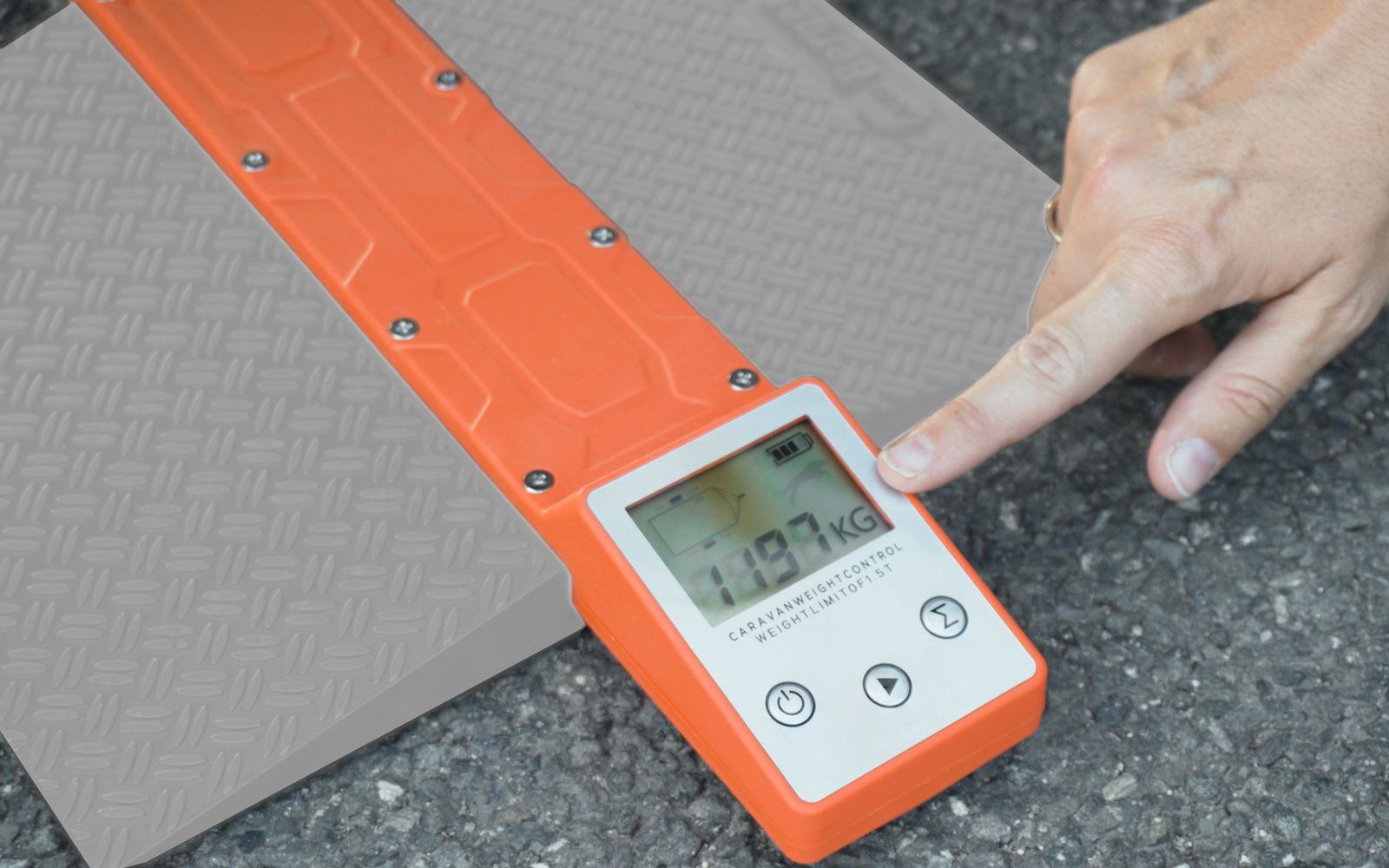 Imagen del producto B&aacute;scula para caravana de hasta 1500 kg Berger 1