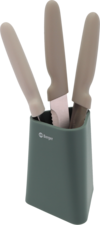 Berger Abtropfgestell Set 3-tlg. mit Geschirrhalter, Abtropfmatte und Besteckhalter gr&uuml;n