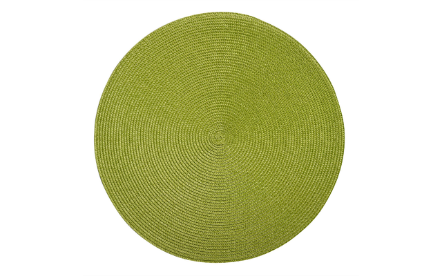Westmark Circle placemat 4 pieces round 38 cm green