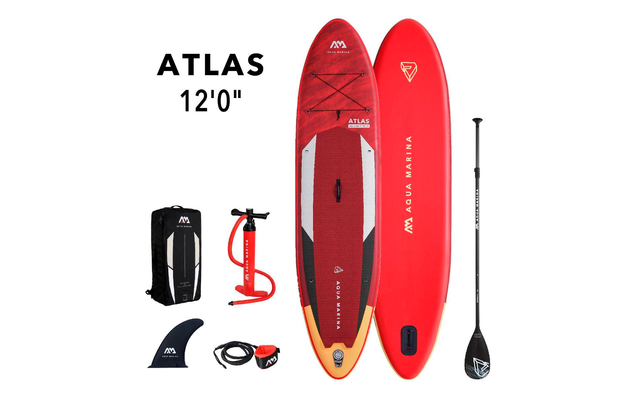 Aqua Marina Atlas 2022 All Around Advanced Stand up paddling Set 6 pieces