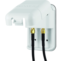 Maxview Internet outdoor socket 2x SMA- white