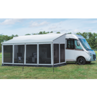 Wigo One multifunctionele voorwand voor luifels 500cm