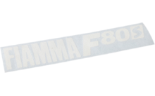 Fiamma Sticker voor luifel F80s in diep zwart Fiamma onderdeelnummer 98673H236