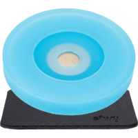Juego de adaptadores magn&eacute;ticos Silwy con almohadillas met&aacute;licas de nano gel para fijar copas 6 piezas
