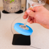 Small product image Silwy magnetic adapter set including metal nano gel pads for fixing stemware 6 pieces 1