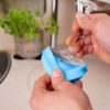 Small product image Silwy magnetic adapter set including metal nano gel pads for fixing stemware 6 pieces 1