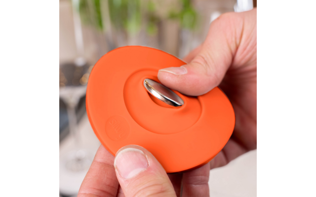 Product image Silwy magnetic adapter set including metal nano gel pads for fixing stemware 6 pieces 1