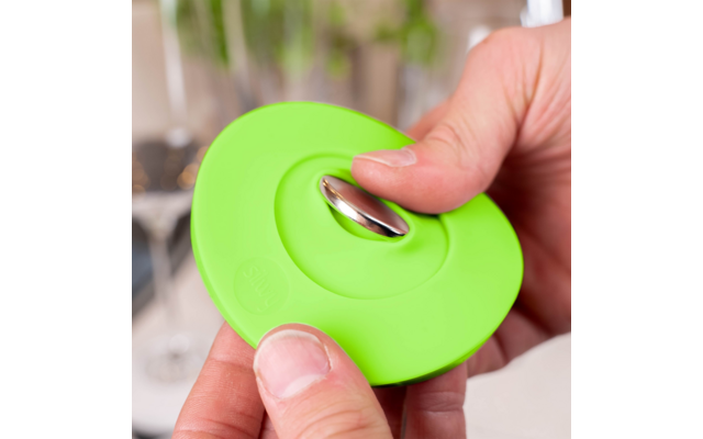 Product image Silwy magnetic adapter set including metal nano gel pads for fixing stemware 6 pieces 1