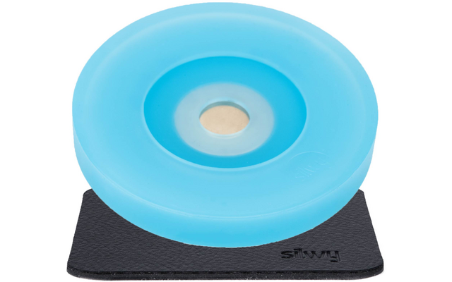 Product image Silwy magnetic adapter set including metal nano gel pads for fixing stemware 6 pieces 1
