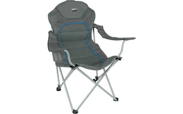 High Peak Alicante folding chair 62 x 60 x 105 cm dark gray / blue