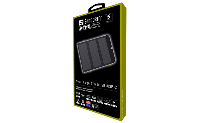 Sandberg 420-55 Solar Panel with Powerbank 10000 mAh