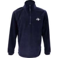 Mountain Guide München Herren Fleecepulli navy blau