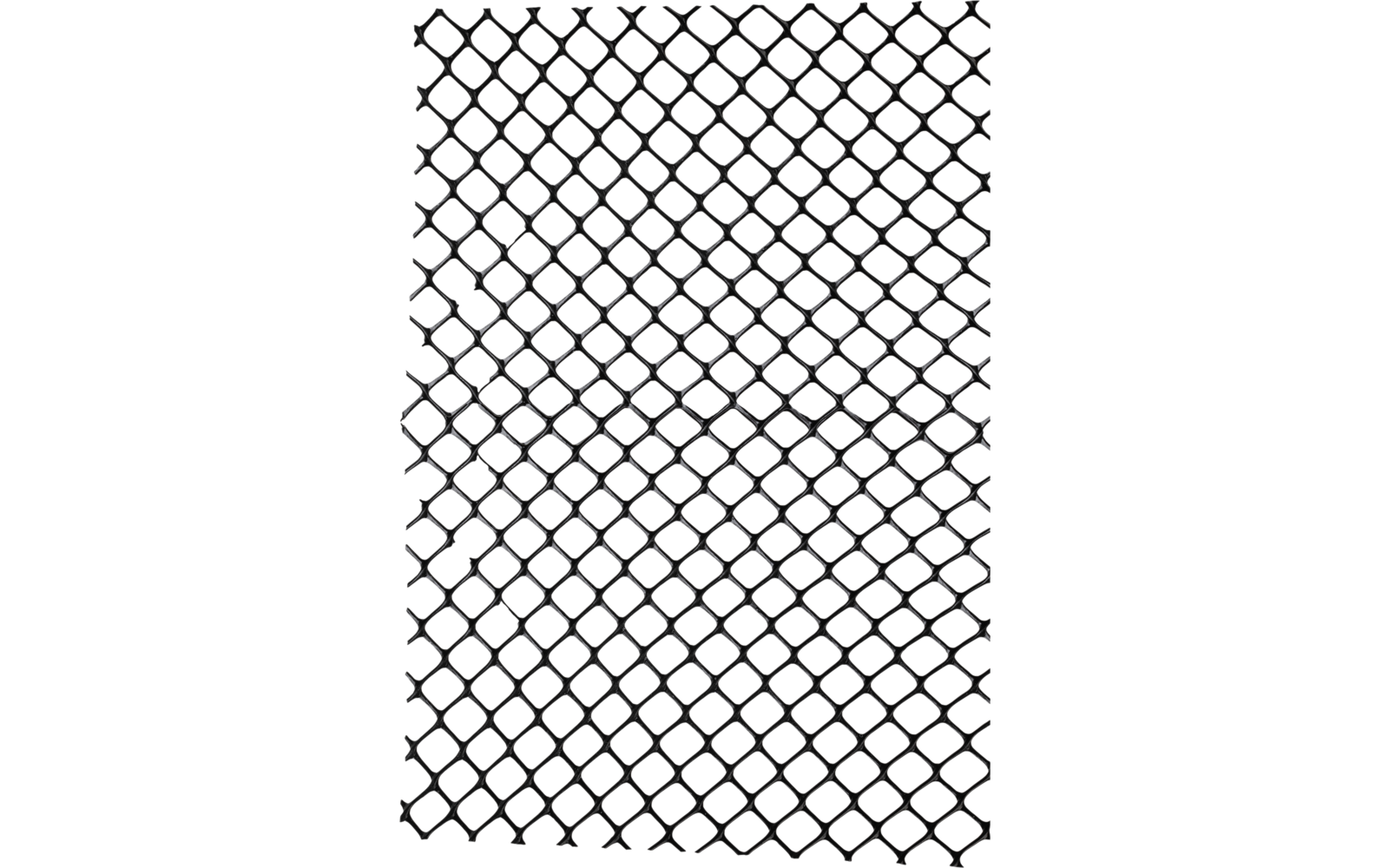 Dicht metalen rooster met vierkant patroon