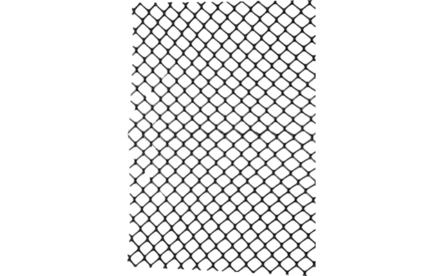 Dicht metalen rooster met vierkant patroon